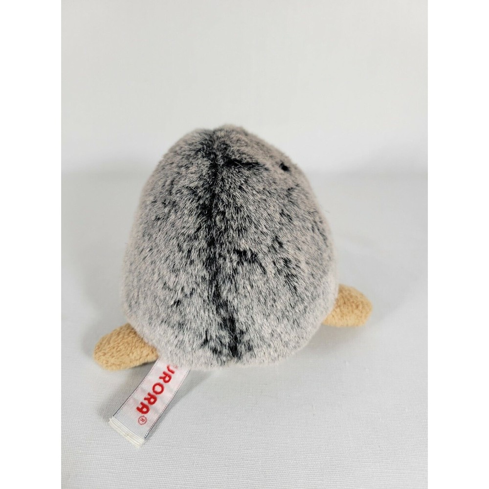 Aurora World 7-Inch Hedgehog Plush Gray‎ and tan - Picture 3 of 7